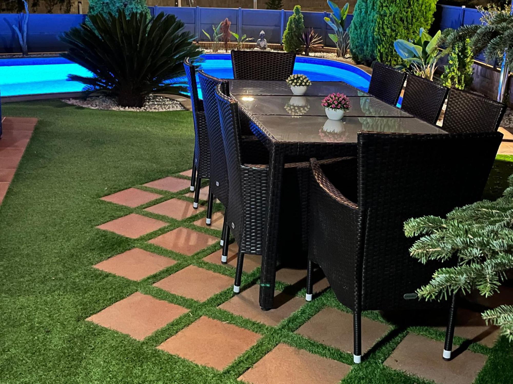 Washingtonia Villa Near Sitges Каньельес Экстерьер фото